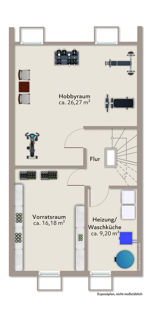 Familienglück - großes Reihenhaus in Zorneding wegen Wegzugs zu verkaufen – Zorneding – Vorschaubild 15