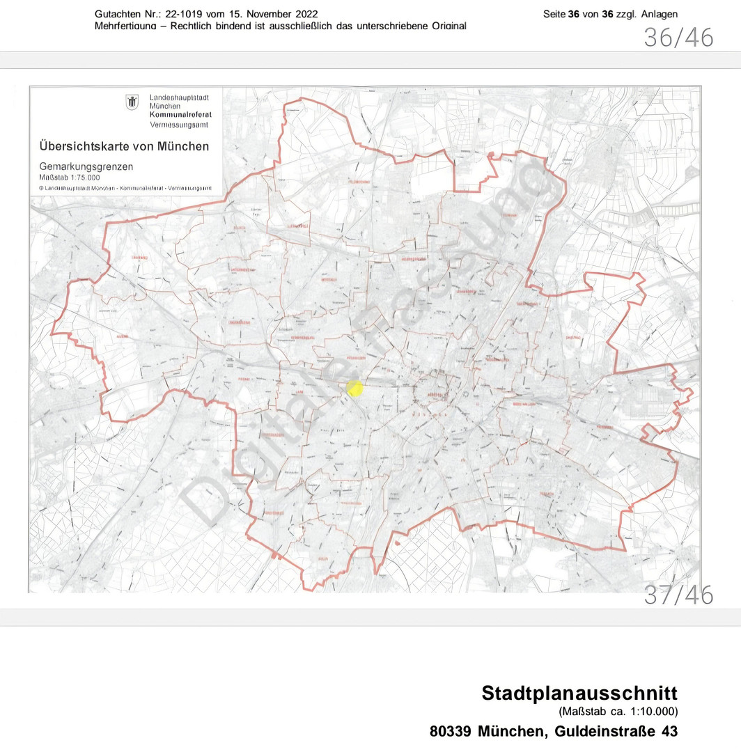 1-Zimmer-Appartement (46 m²) im ruhigen Rückgebäude inkl. Keller & Einbauküche – Guldeinstraße 43, 80339 München(Schwanthalerhöhe) – Vorschaubild 9