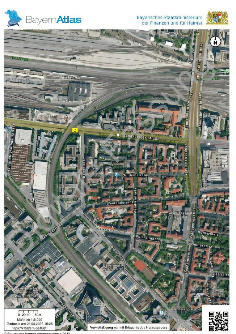 1-Zimmer-Appartement (46 m²) im ruhigen Rückgebäude inkl. Keller & Einbauküche – Guldeinstraße 43, 80339 München(Schwanthalerhöhe) – Vorschaubild 10