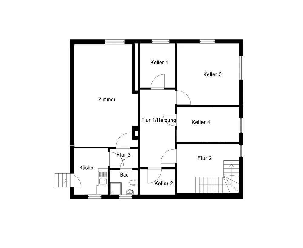 Großes Mehrgenerationenhaus mit Einliegerwohnung - auch als Mehrfamilienhaus nutzbar. – Münster(Angelmodde) – Vorschaubild 15