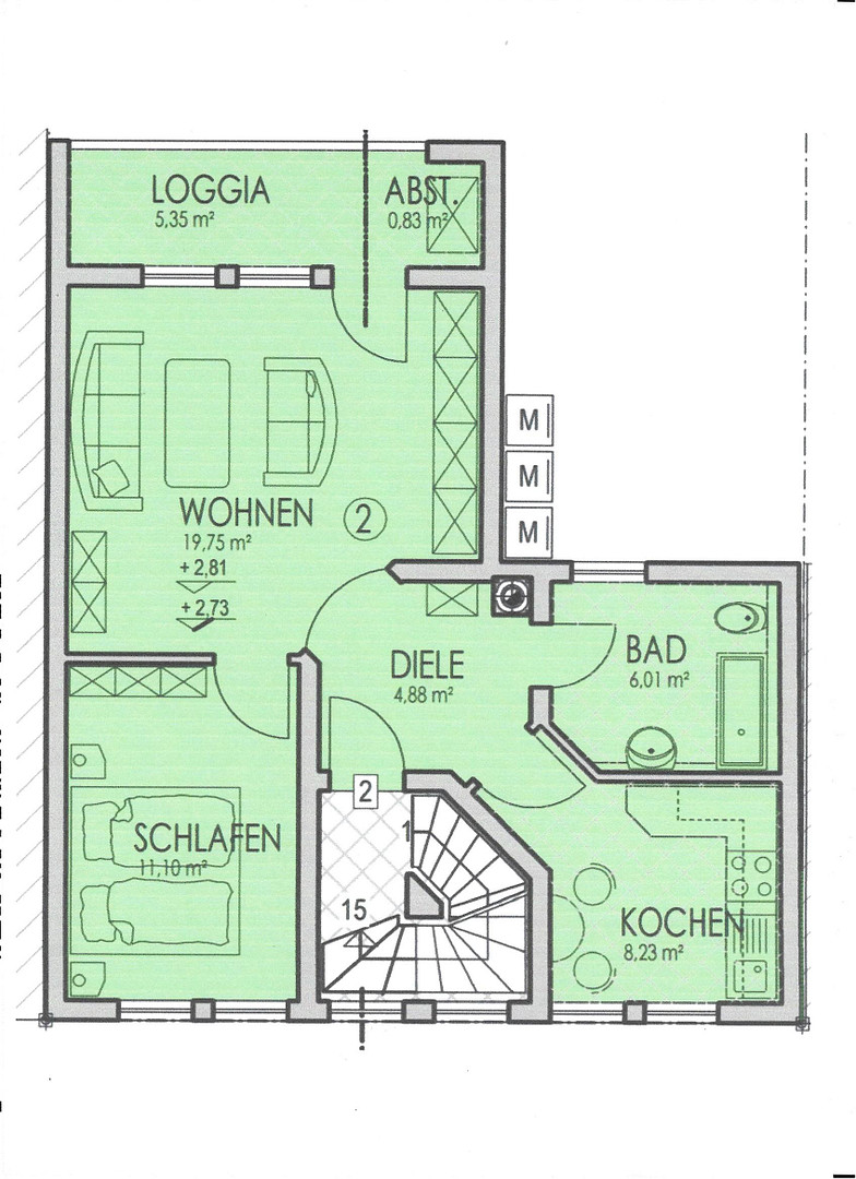 4 Familienhaus in gut vermietbarer Innenstadtlage von Worms – Paulusstr, 67547 Worms – Vorschaubild 16
