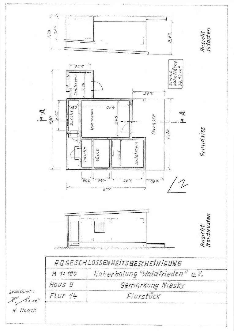 Bungalow / Wochenendhaus nahe Niesky/See – Sachsen – Fichtenweg 9, 2906 Niesky/See – Vorschaubild 14