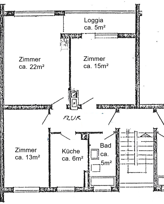 Kapitalanlage mit hoher Rendite: Helle sanierte Wohnung mit Balkon – Schneidemühler Str. 39D, 76139 karlsruhe(Waldstadt) – Vorschaubild 21