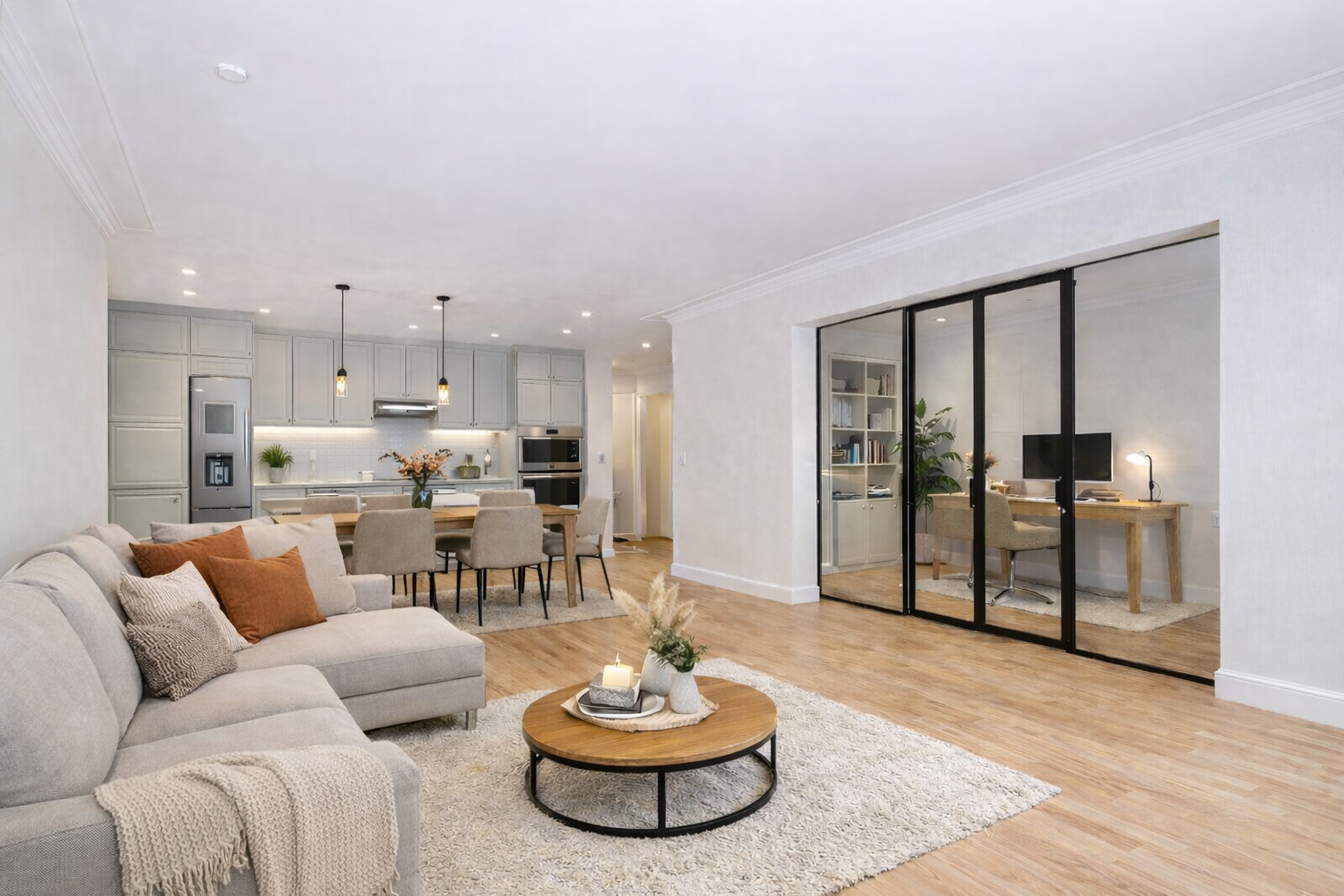 Helle 3,5 Zimmer Terrassenwohnung – Hamburg(Hummelsbüttel) – Vorschaubild 2
