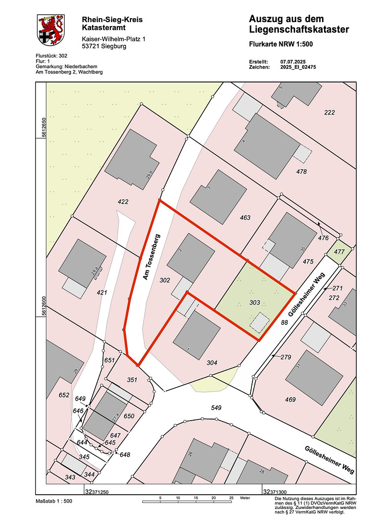 Haus in Höhenlage mit Baugrundstück & Ausbaupotenzial -Wachtberg-Niederbachem – Wachtberg Niederbachem(Niederbachem) – Vorschaubild 35