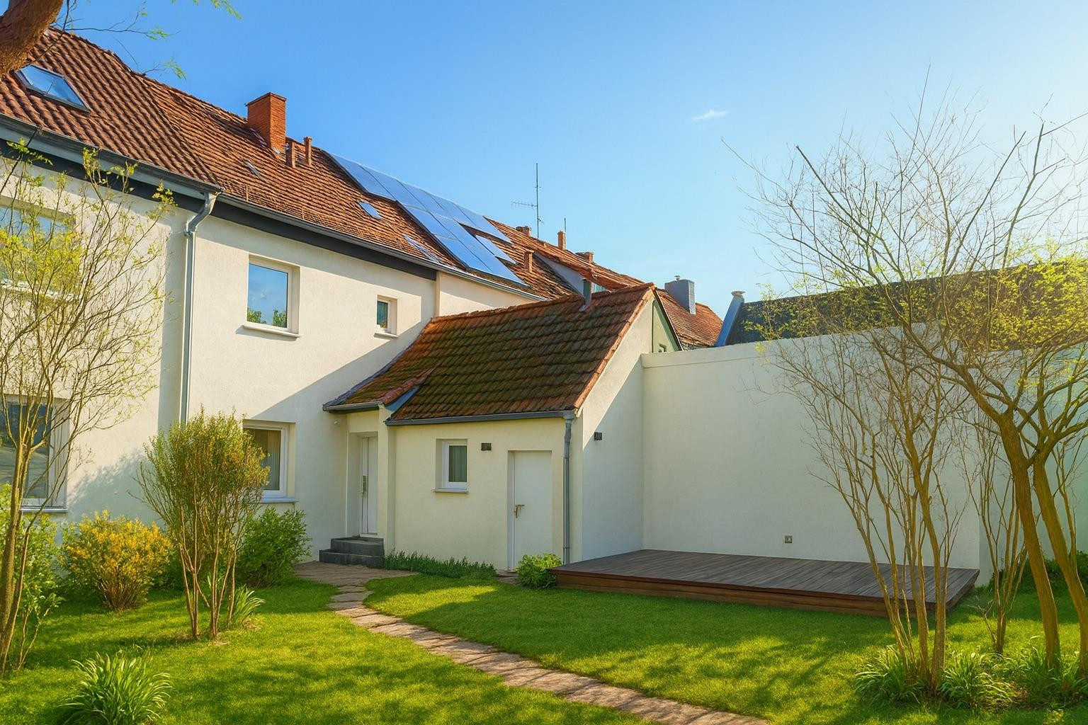 Top Preis – renoviertes Reihenhaus in zentraler, ruhiger Lage