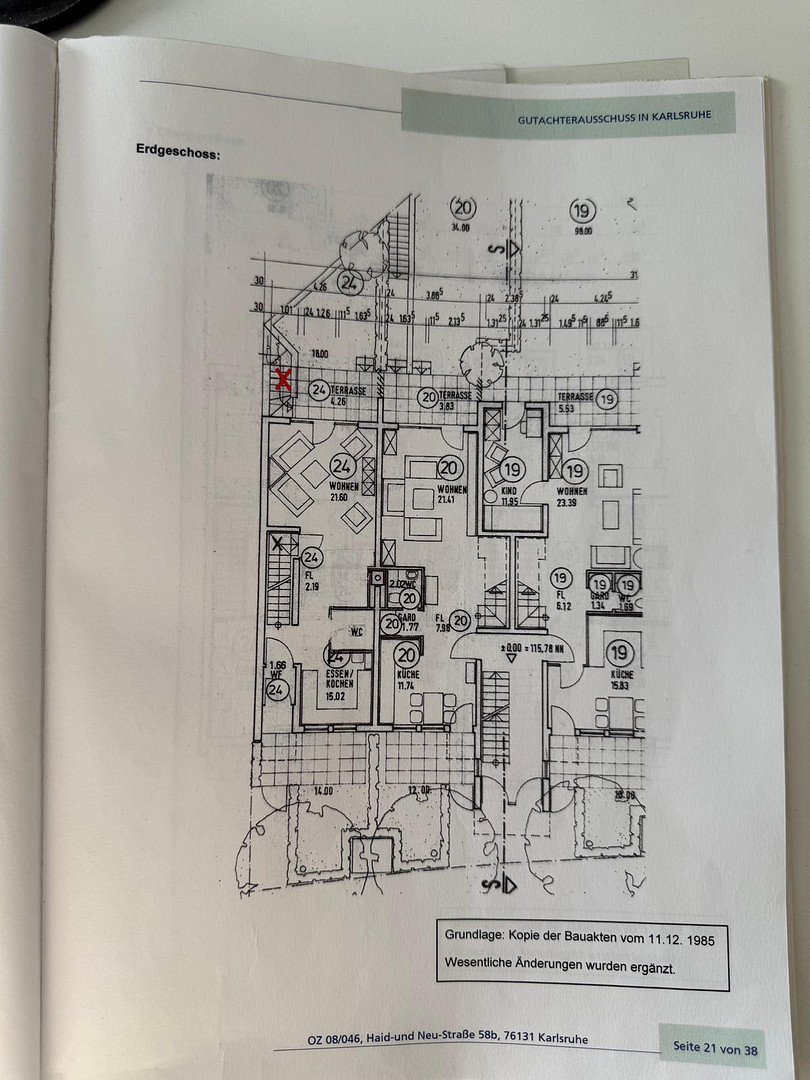 Maisonette mit eigenem Eingang, Terrasse, Balkon & TG-Stellplatz in der Oststadt – Karlsruhe(Oststadt) – Vorschaubild 20