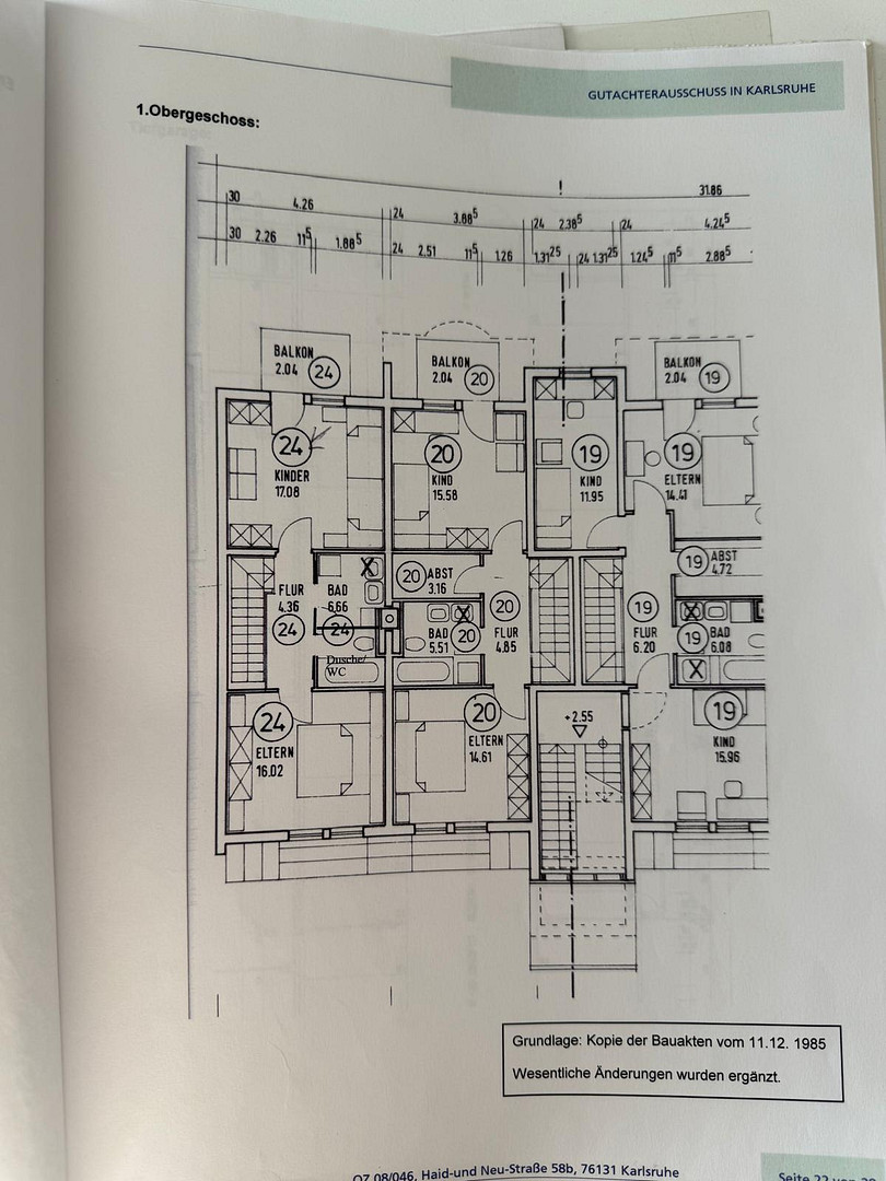 Maisonette mit eigenem Eingang, Terrasse, Balkon & TG-Stellplatz in der Oststadt – Karlsruhe(Oststadt) – Vorschaubild 21
