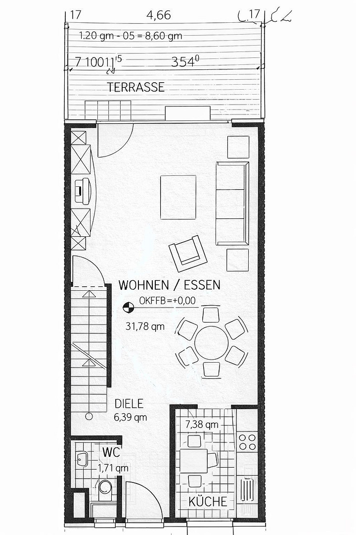 Helles freundliches Reihenmittelhaus im schönen D.-Wittlaer – 40489 Düsseldorf(Wittlaer) – Vorschaubild 19