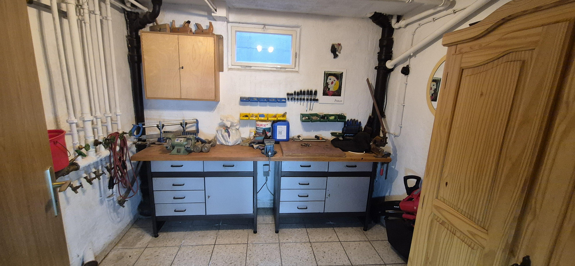 Sehr gepflegtes Ein-/ Zweifamilienhaus in Lomersheim, Garten, Balkon, Garage, – Lomersheim – Vorschaubild 30