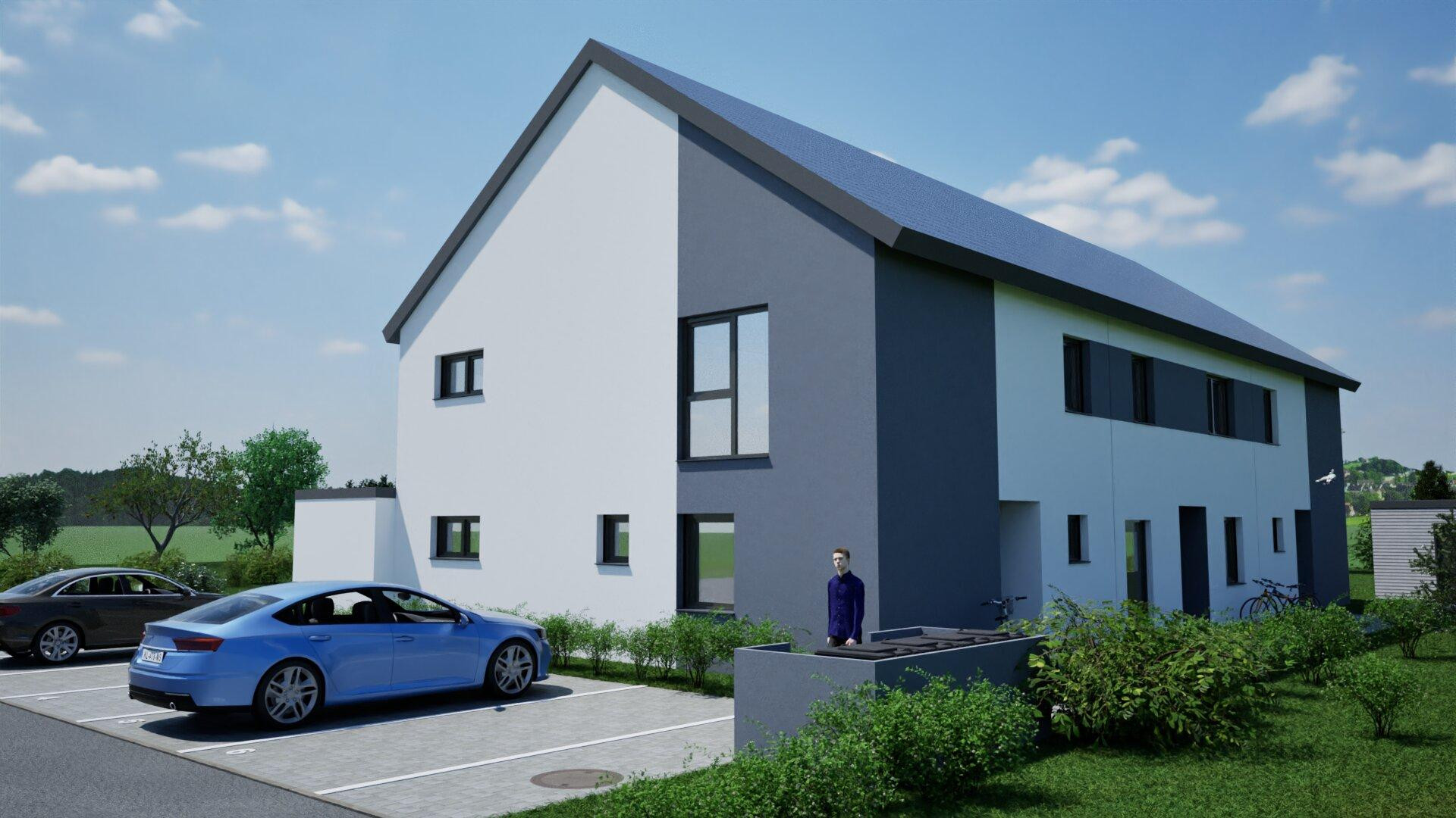 NEUBAU Reihenhaus in TOP Lage mit Ausbaureserve in Rosdorf – Rosdorf – Vorschaubild 2