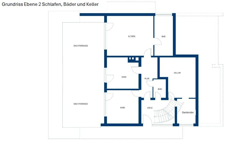 Exclusives Einfamilienhaus mit Einliegerwohnung in ruhiger Lage mit traumhafter Aussicht – 58091 Hagen-Dahl(Dahl) – Vorschaubild 9