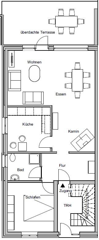 Seltene Gelegenheit im Blumenviertel: Zweifamilienhaus mit Garten, Kamin & Mieteinnahmen – Dinslaken – Vorschaubild 14