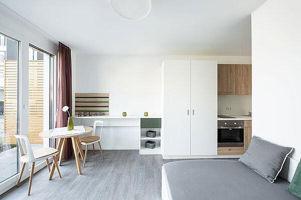 Attraktive 1-Zimmer-Wohnung im Campus Gardens, Heidelberger Bahnstadt – direkt vom Eigentümer – Nightingalestraße 1, 69117 Heidelberg(Bahnstadt) – Vorschaubild 4