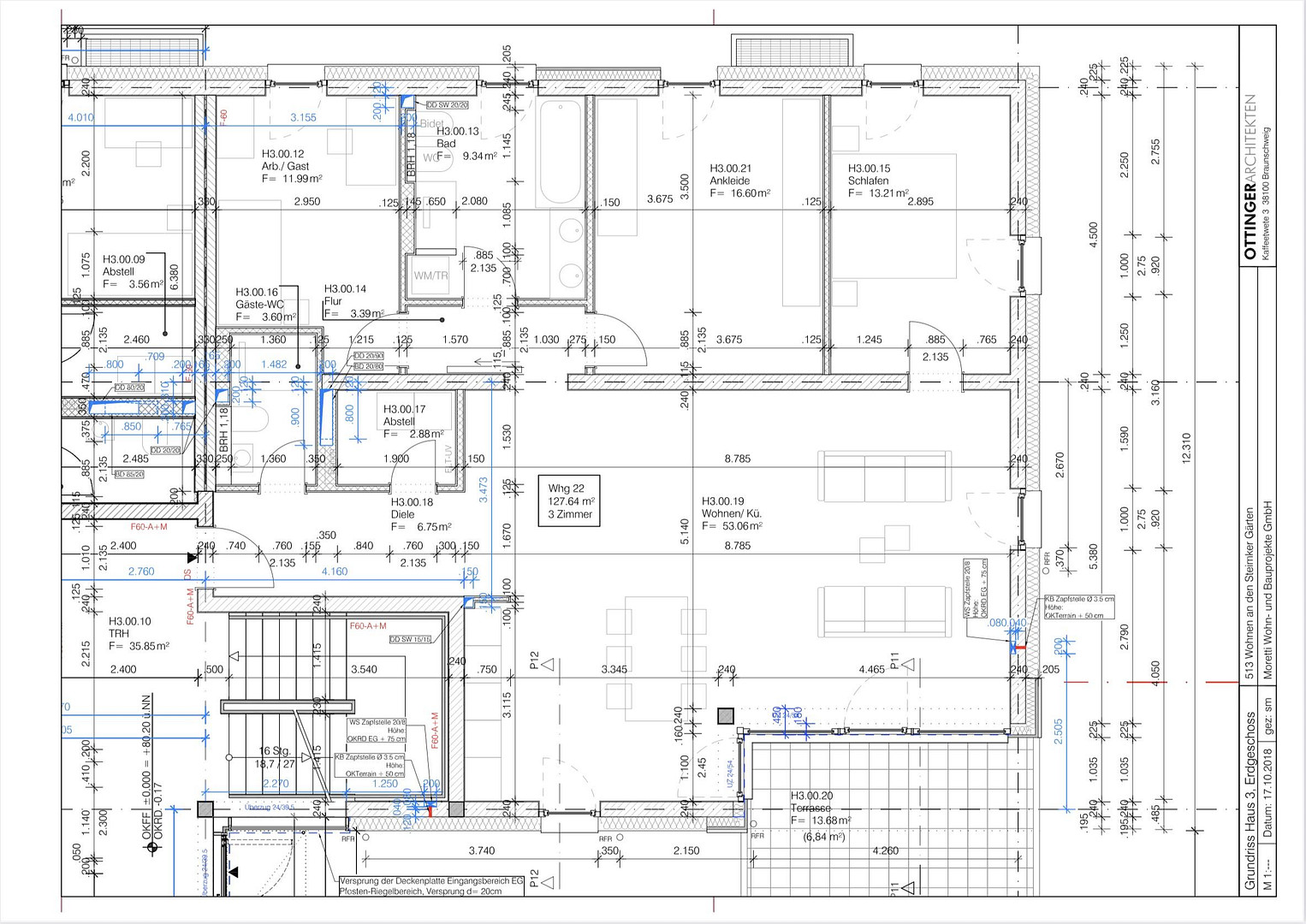 Topmoderne 4 Zimmerwohnung inklusive 2 Tiefgaragenplätze – Kamillenweg 8, 38446 Wolfsburg – Vorschaubild 23