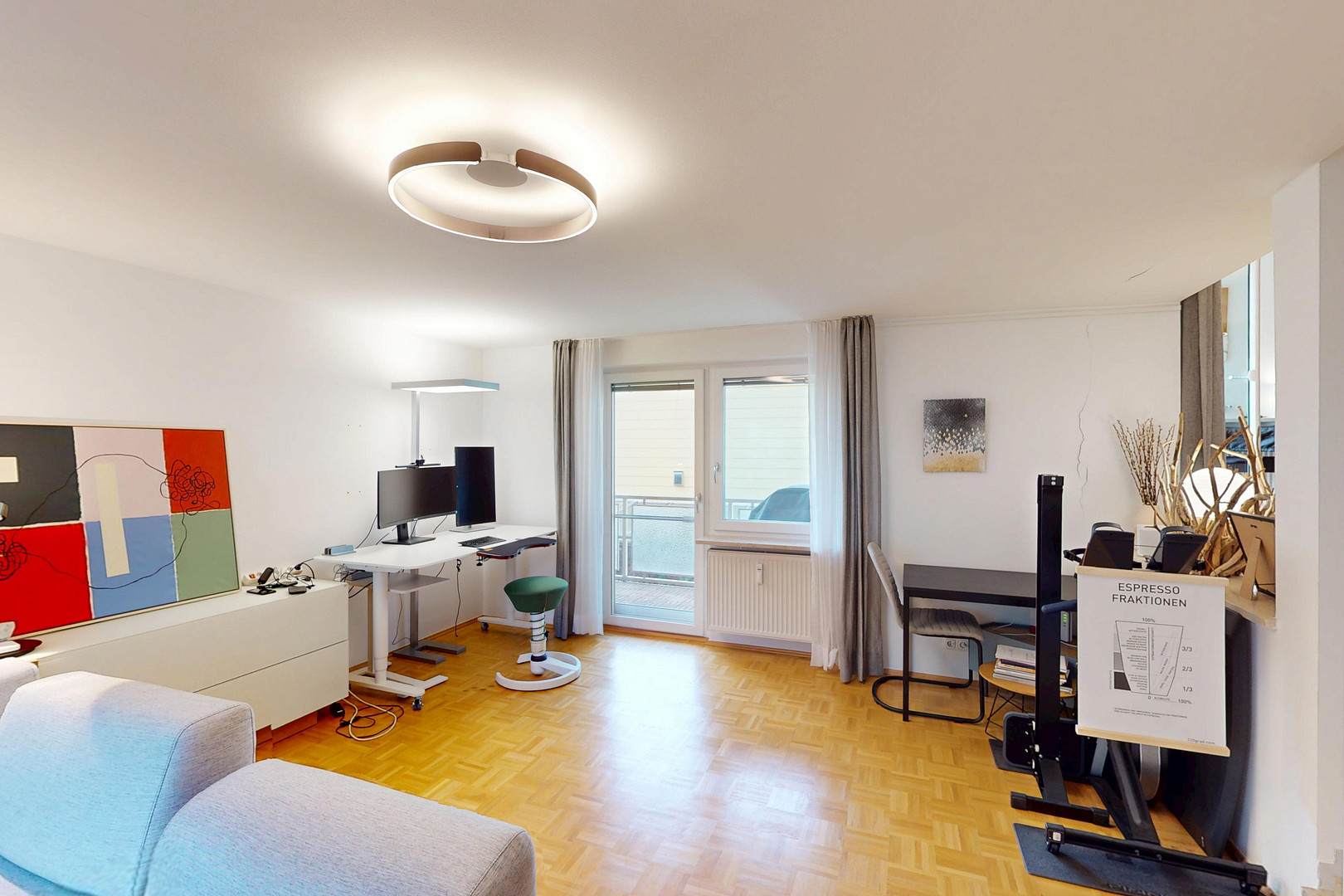 Zentral & ruhig in Schwabing: Schöne Wohnung mit 2 Balkonen, Aufzug und Nähe zum Englischen Garten – Siegesstraße 22, 80802 München(Schwabing) – Vorschaubild 2