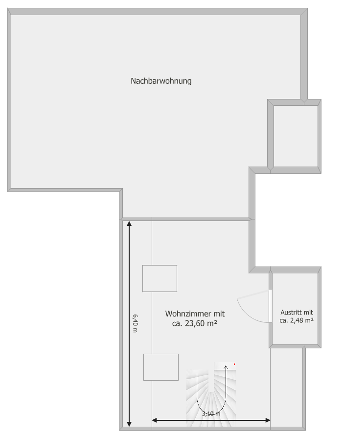 Großzügige Eigentumswohnung Maisonette - im Leipziger Südosten (Anger-Crottendorf) – Gregor-Fuchs-Straße 38, 4318 Leipzig(Anger-Crottendorf) – Vorschaubild 19