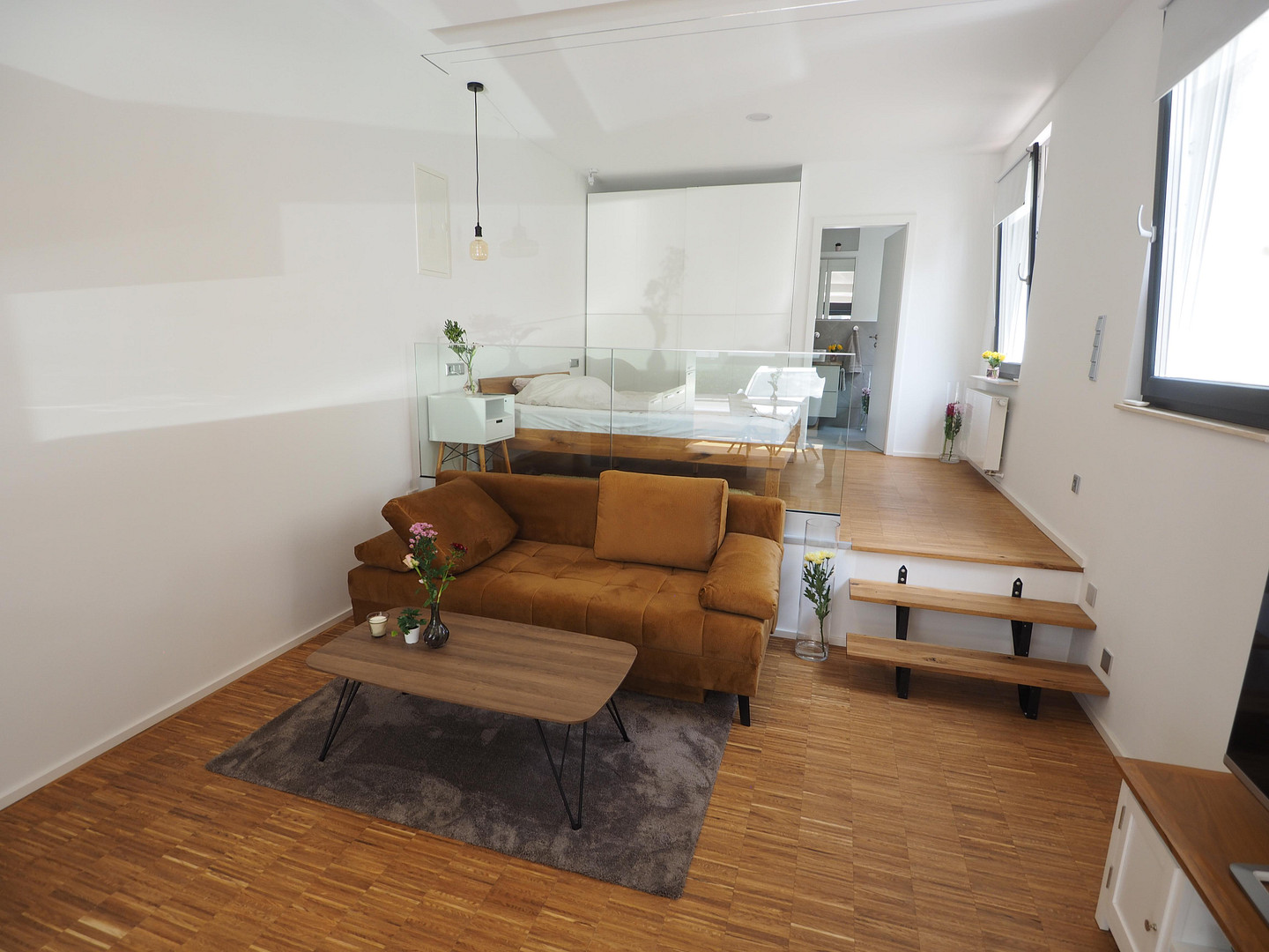 Möbliertes Premium 2 Zi. Loft Serviced Apartment Heilbronn Zentral gelegen! – 74074 Heilbronn – Vorschaubild 7