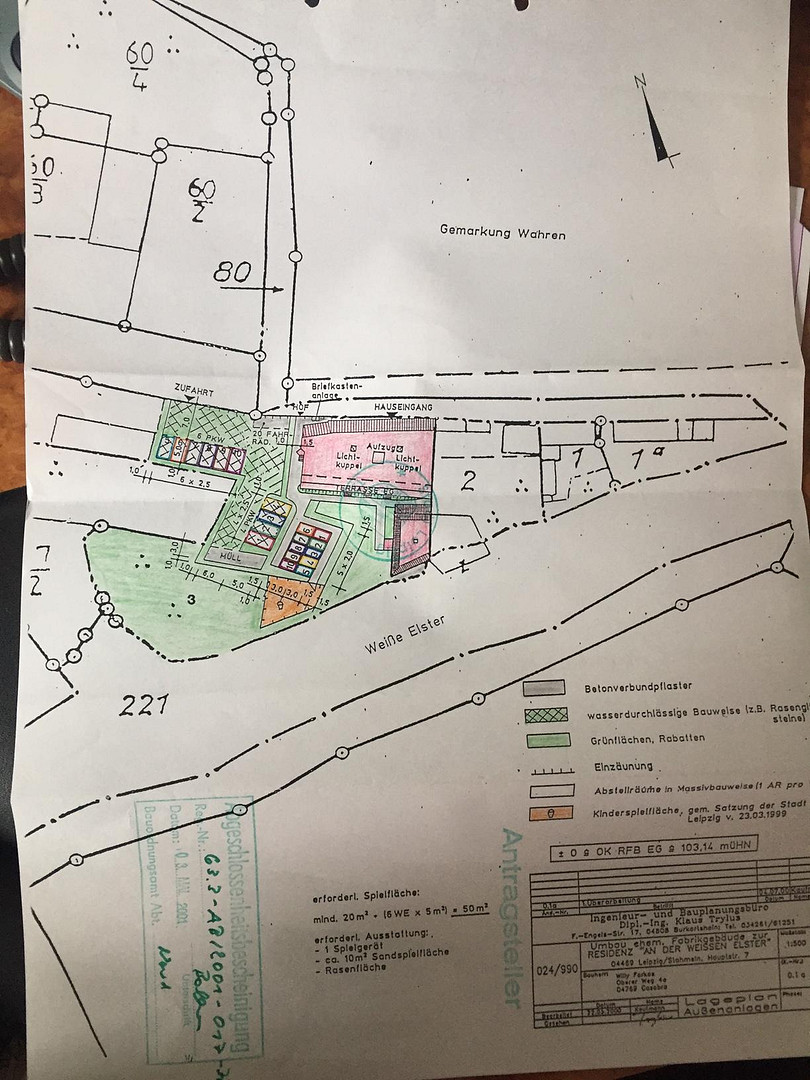 Top Wassergrundstück, 8 Exklusive Wohnungen auch Einzelverkauf, abgeschlossene Anlage – Stahmelnerstr. 107, 4159 Leipzig(Wahren) – Vorschaubild 51