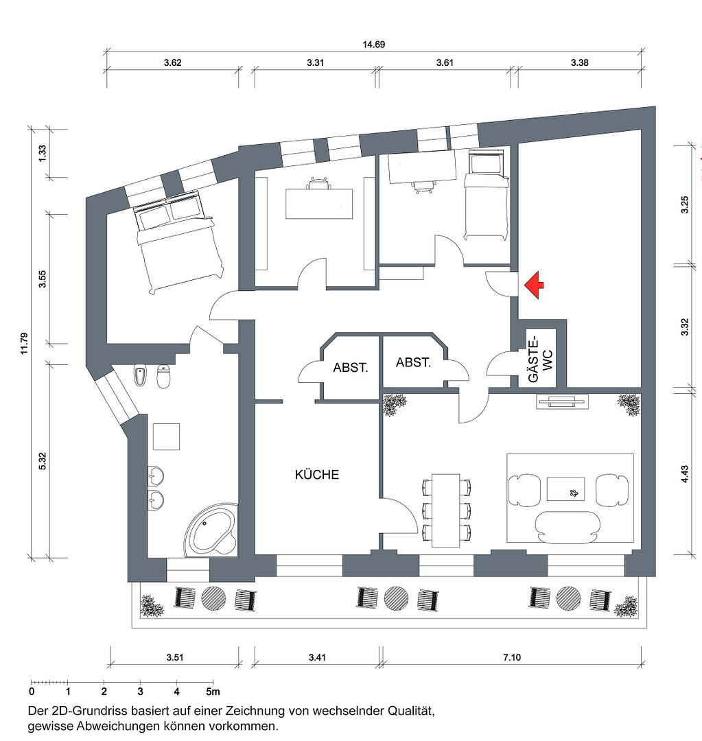 Top Wassergrundstück, 8 Exklusive Wohnungen auch Einzelverkauf, abgeschlossene Anlage – Stahmelnerstr. 107, 4159 Leipzig(Wahren) – Vorschaubild 50