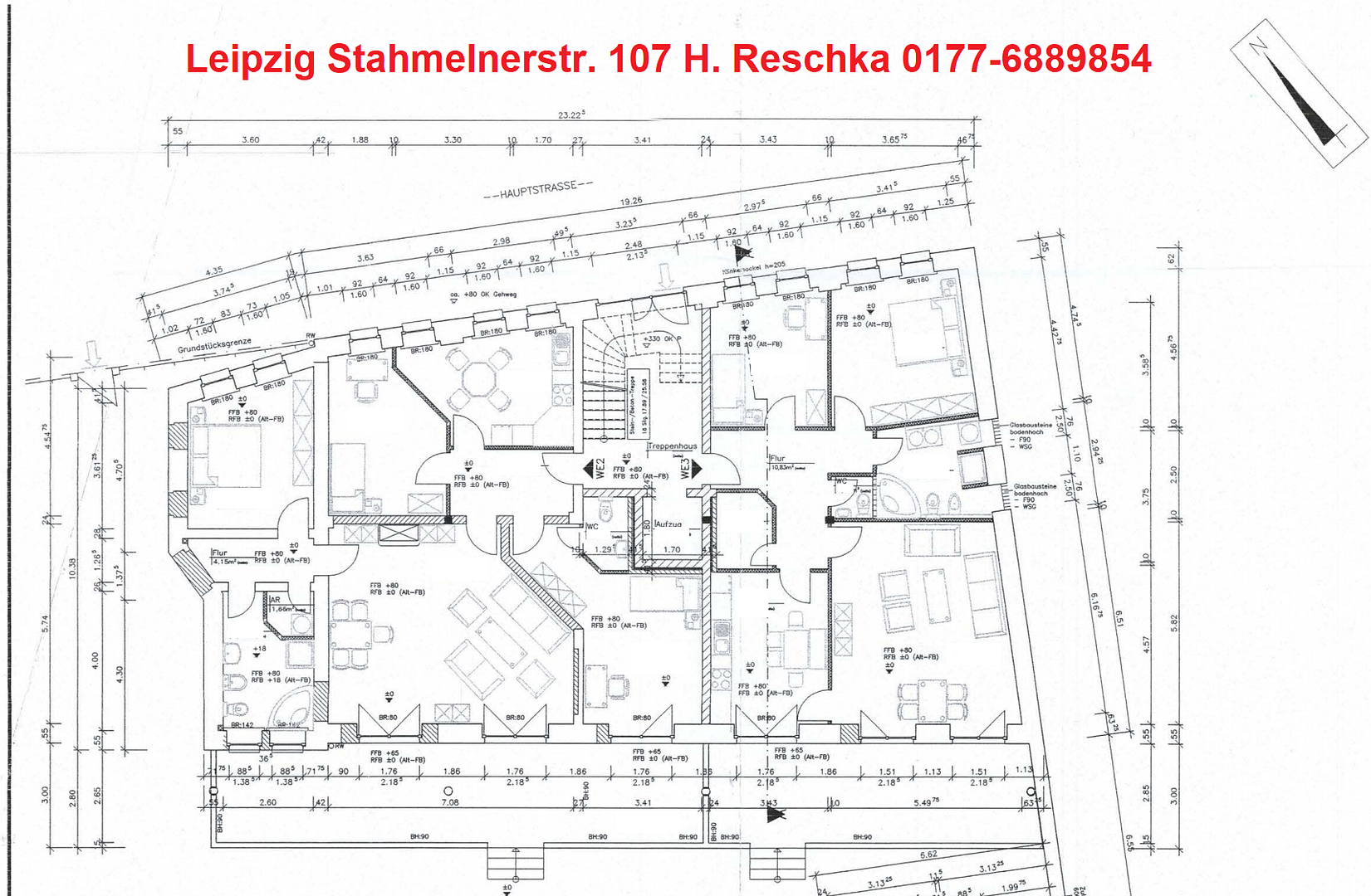 Top Wassergrundstück, 8 Exklusive Wohnungen auch Einzelverkauf, abgeschlossene Anlage – Stahmelnerstr. 107, 4159 Leipzig(Wahren) – Vorschaubild 48