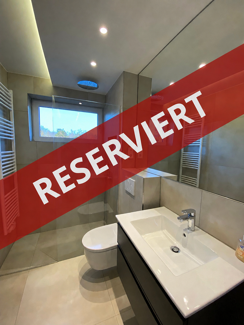 Kernsanierte 3-Zimmer-Wohnung mit Balkon,2 WCs & Luxusbad-barrierefreiem Zugang