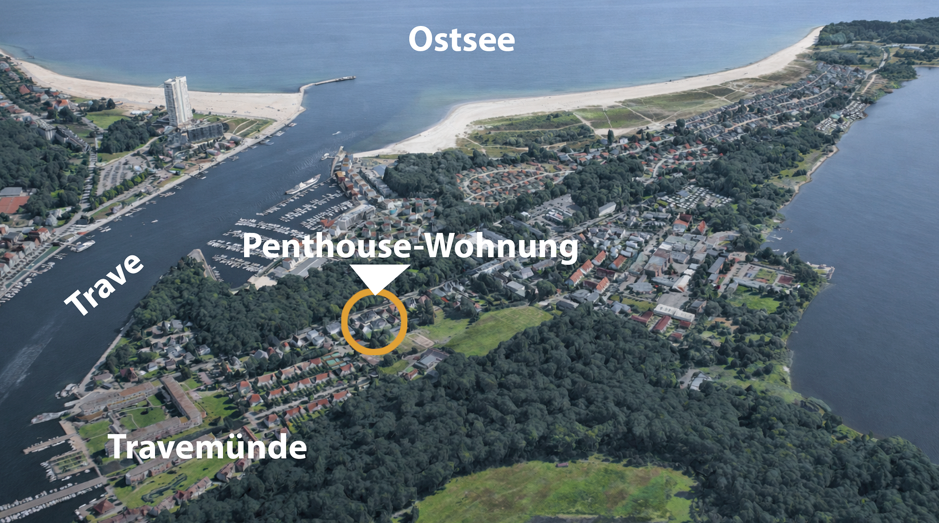 Luxuriöse Penthouse-Wohnung mit Dachterrasse in Travemünde an der Ostsee – Lübeck(Priwall) – Vorschaubild 26