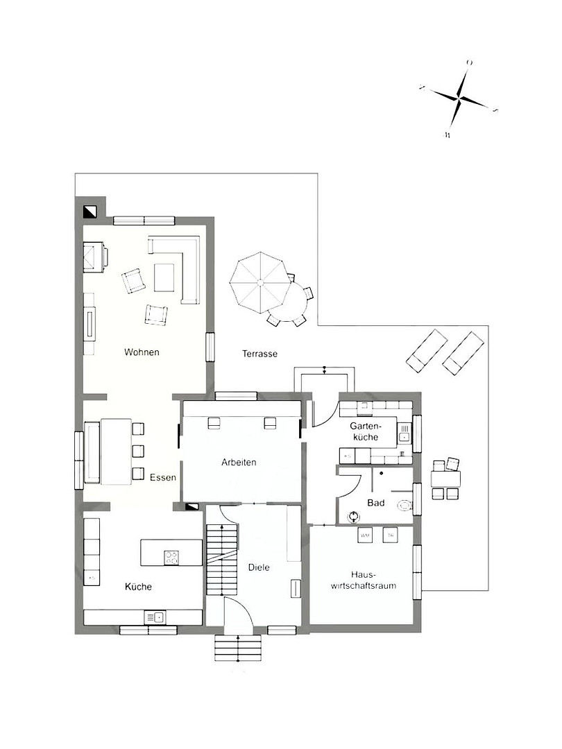 freistehendes EFH in Aplerbecker-Mark, renovierter Altbau – Dortmund(Aplerbeck) – Vorschaubild 14