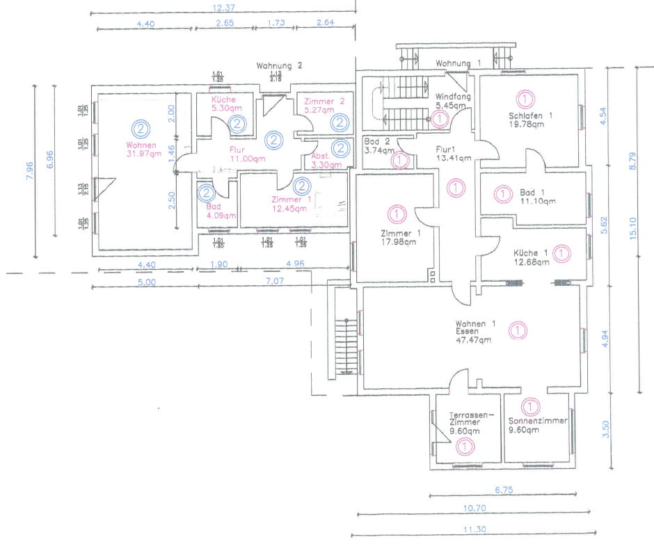 Einzigartiges Wohnensemble am See: Jugendstilvilla, 3‑Zimmer‑Einliegerwohnung & Wintergarten-Oase – Glückstadt – Vorschaubild 48