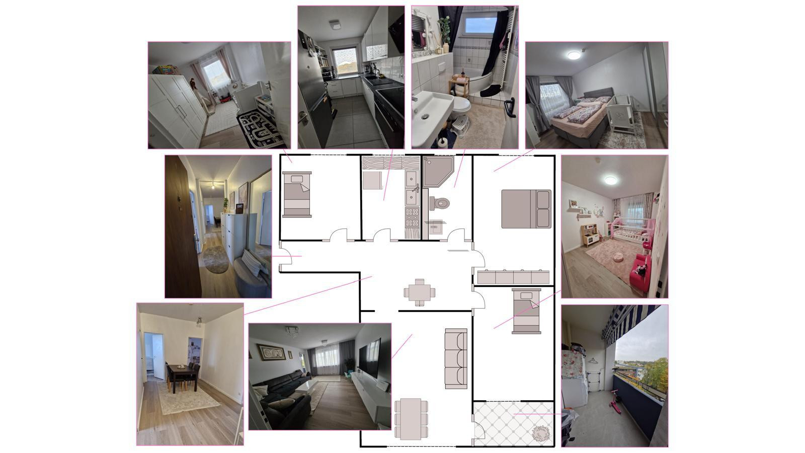 Moderne 4-Zimmer-Wohnung mit Weitblick in Wiesbaden-Klarenthal – Geschwister-Scholl-Straße 15, 65197 Wiesbaden – Vorschaubild 21