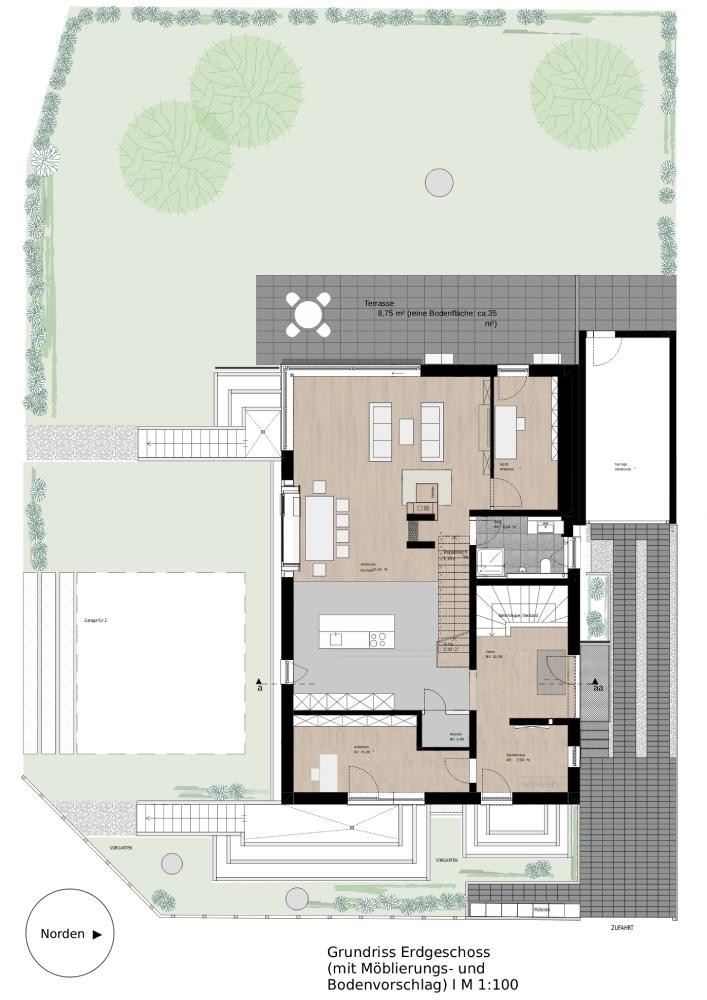 Provisionsfreies KFW55 Ausbauhaus: Architekten 2FH trifft auf 750m² Natur mit Gestaltungsmöglichkeit – Rödermark(Bienengarten) – Vorschaubild 18