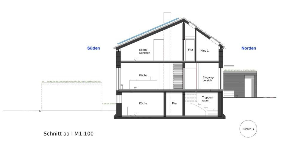 Provisionsfreies KFW55 Ausbauhaus: Architekten 2FH trifft auf 750m² Natur mit Gestaltungsmöglichkeit – Rödermark(Bienengarten) – Vorschaubild 20