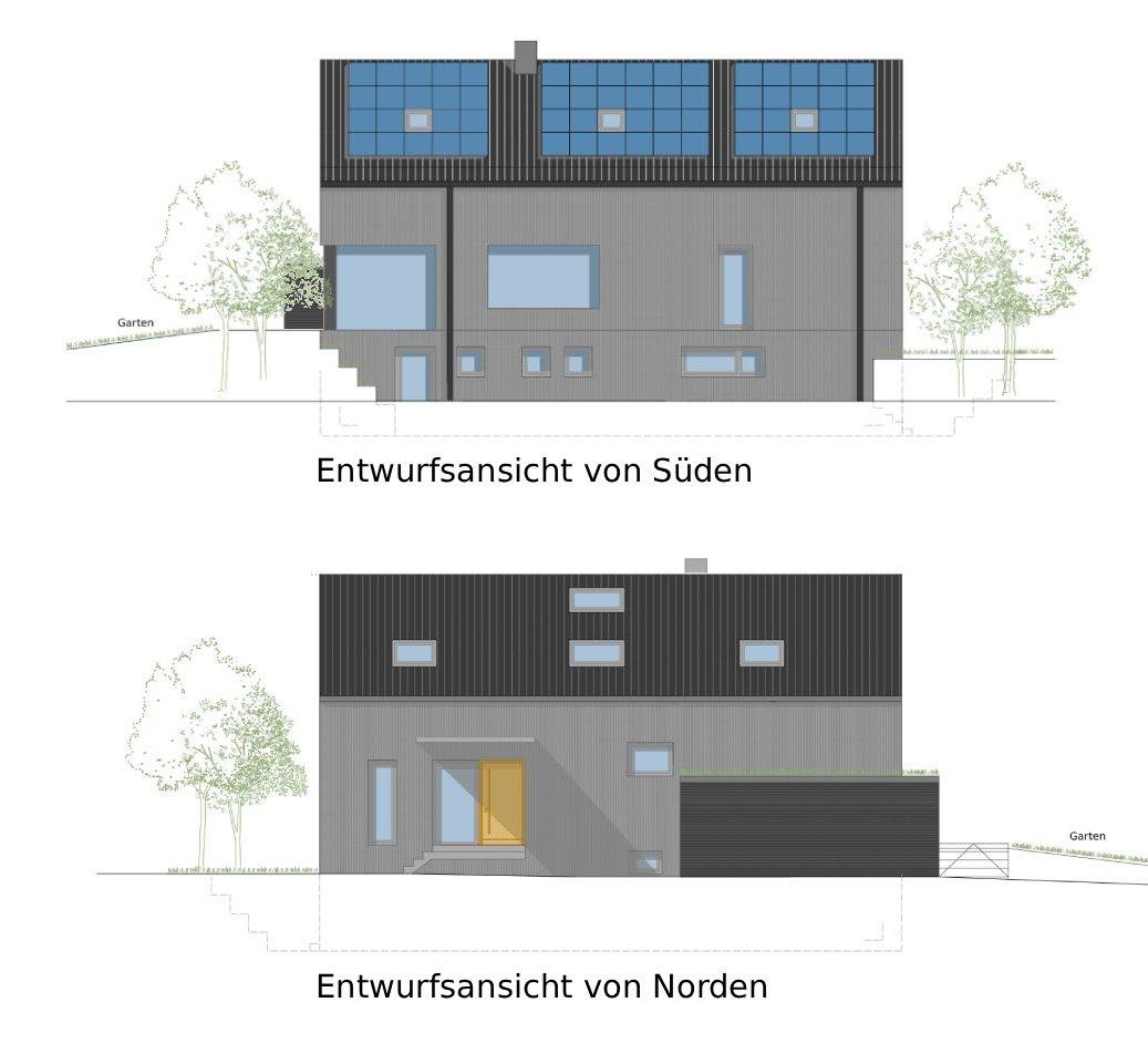 Provisionsfreies KFW55 Ausbauhaus: Architekten 2FH trifft auf 750m² Natur mit Gestaltungsmöglichkeit – Rödermark(Bienengarten) – Vorschaubild 15