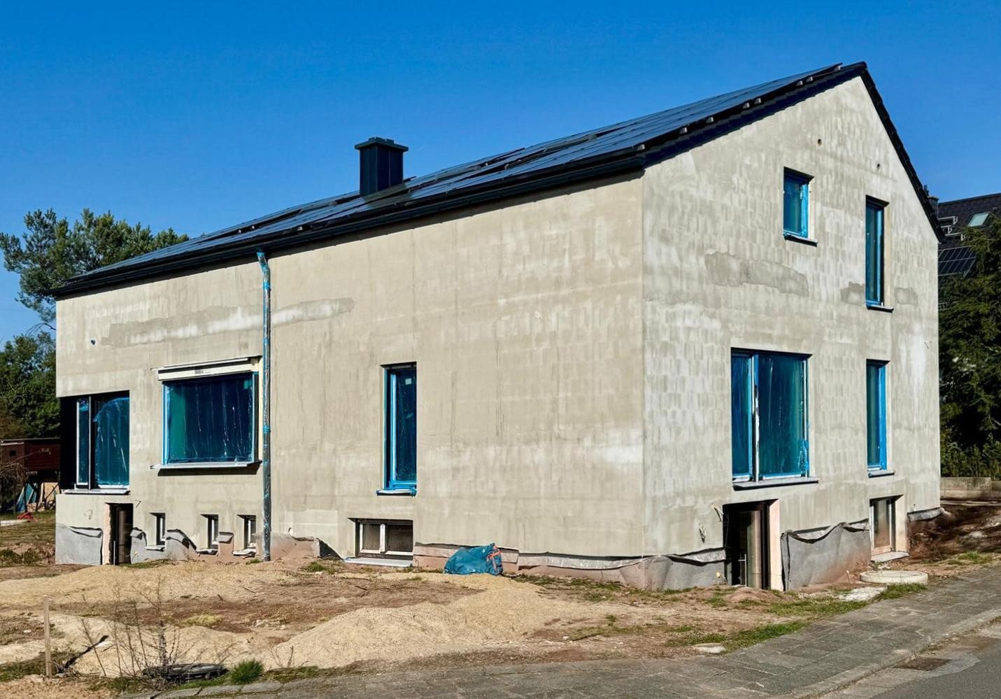Provisionsfreies KFW55 Ausbauhaus: Architekten 2FH trifft auf 750m² Natur mit Gestaltungsmöglichkeit – Rödermark(Bienengarten) – Vorschaubild 3