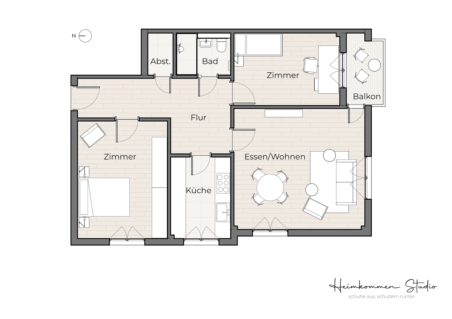 PROVISIONSFREI: Sanierter Wohntraum mit 9. OG Fernblick & Balkon - Einziehen & Wohlfühlen – Schildkrötenweg 2, 70499 Stuttgart(Bergheim) – Vorschaubild 28