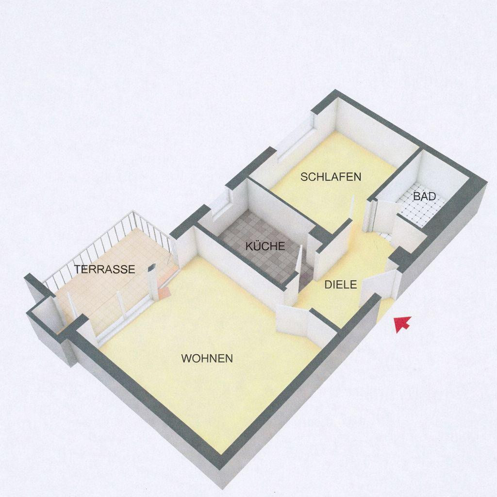 Die ideale 2-Zi.-Wohnung in FFM-Hausen – Kleine Nelkenstraße 36, 60488 Frankfurt am Main(Hausen) – Vorschaubild 10
