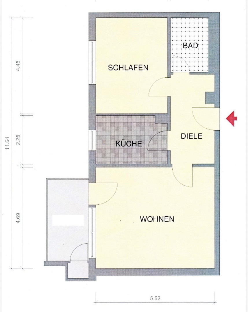Die ideale 2-Zi.-Wohnung in FFM-Hausen – Kleine Nelkenstraße 36, 60488 Frankfurt am Main(Hausen) – Vorschaubild 11