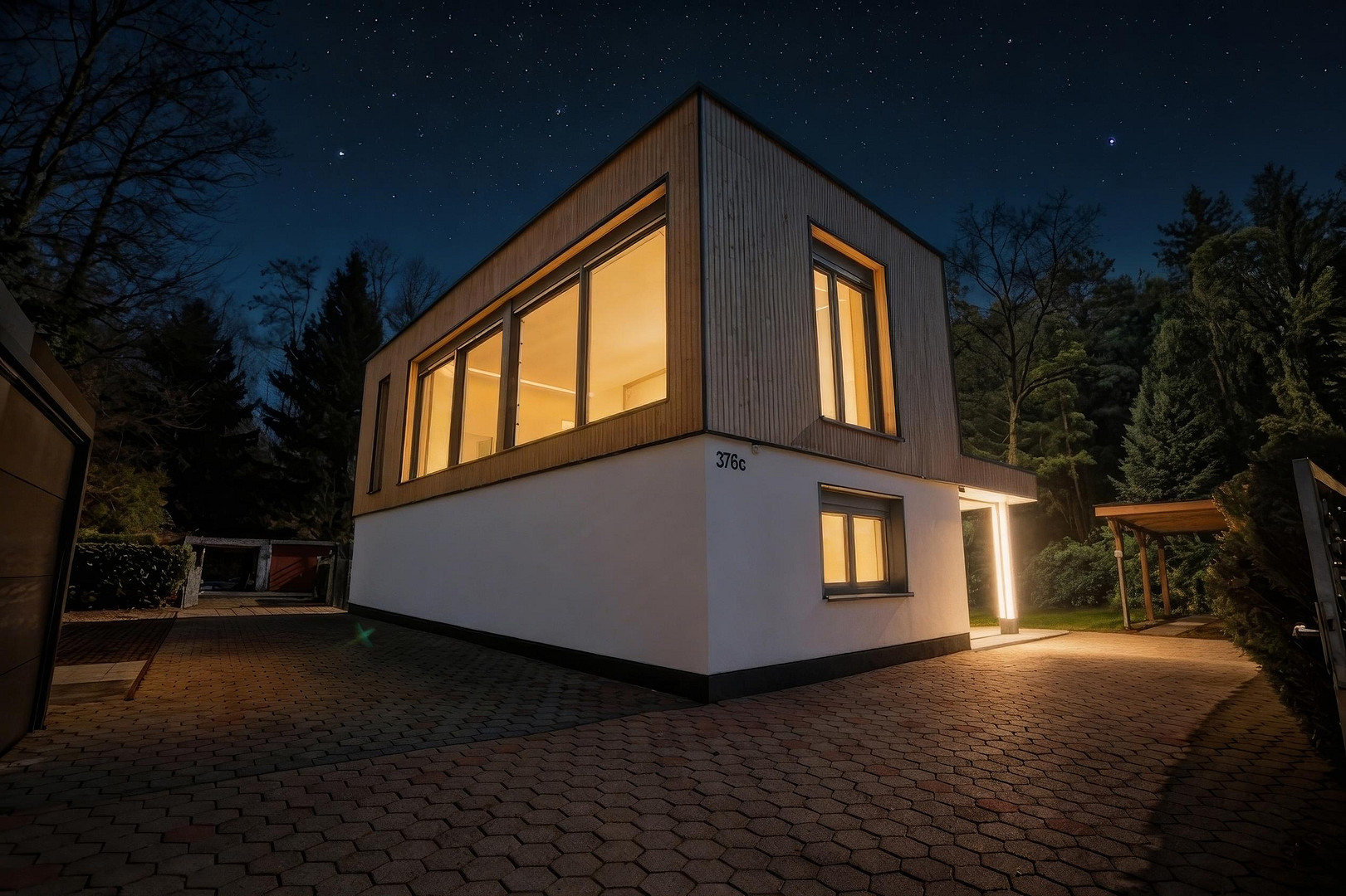 Erstbezug, direkter Waldzugang & Design: freistehendes Haus mit 7 Stellplätzen und Luxus-Ausstattung – Dorstener Str. 376c, 44809 Bochum(Hofstede) – Vorschaubild 3