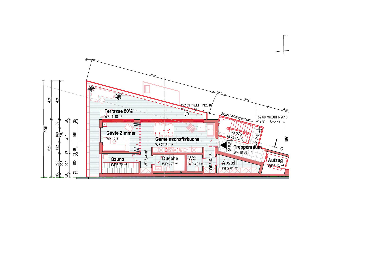 Baugruppe am Schloss Charlottenburg mit über 100 m² Gemeinschaftsflächen im Dach – Spandauer Damm 52, 14059 Berlin(Charlottenburg) – Vorschaubild 8