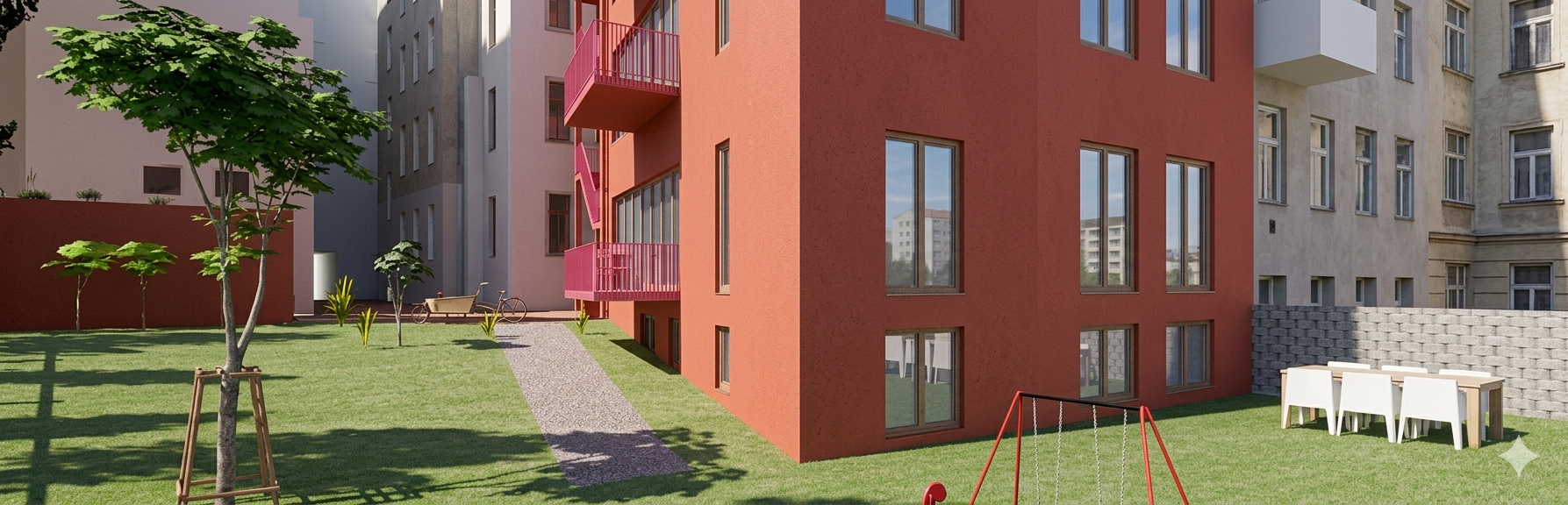 Baugruppe am Schloss Charlottenburg mit über 100 m² Gemeinschaftsflächen im Dach – Spandauer Damm 52, 14059 Berlin(Charlottenburg) – Vorschaubild 6