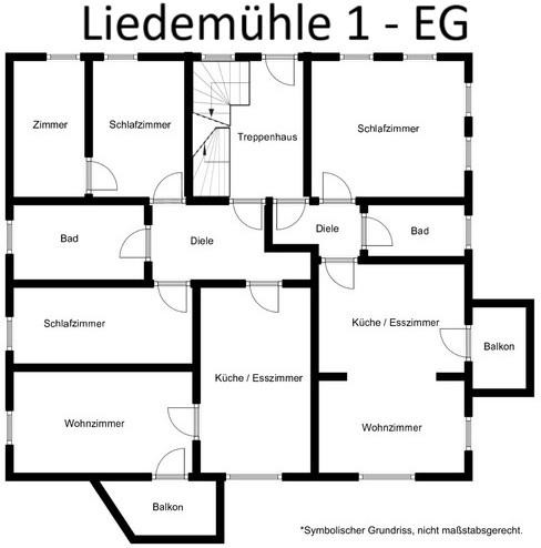 Kulturdenkmal Liedemühle - Alleinlage mit eigener Wasserkraft – Liedemühle 1, 36286 Neuenstein – Vorschaubild 10