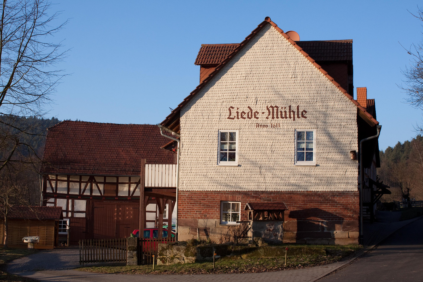 Kulturdenkmal Liedemühle - Alleinlage mit eigener Wasserkraft – Liedemühle 1, 36286 Neuenstein – Vorschaubild 4