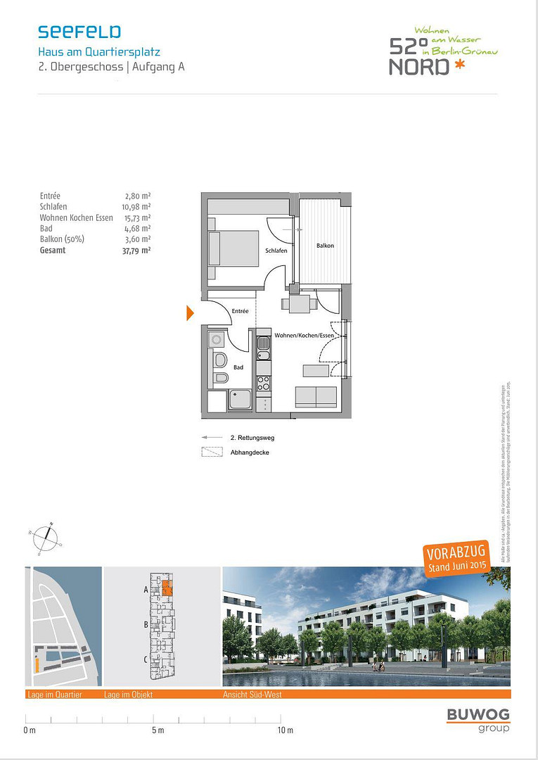 Perfekte Kapitalanlage: 2-Zi-Wohnung - mit Wasserblick & provisionsfrei – Regattastr. 35, 12527 Berlin(Grünau) – Vorschaubild 17