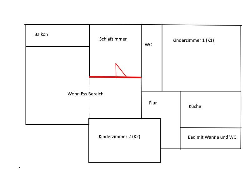 4-Z Wohnung mit Balkon, Einbauküche, el. Außenjalousien, Klima-Splitt Gerät PROVISIONSFREI – Leipzig(Mockau-Nord) – Vorschaubild 18