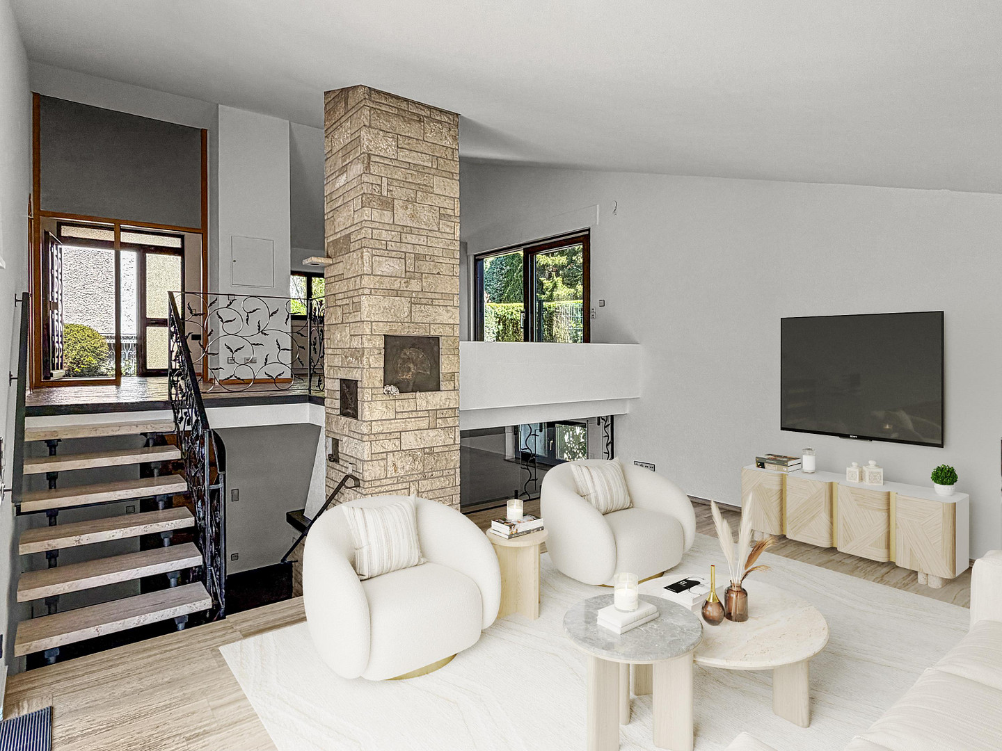 Bestlage Heilbronn-Ost: Architektenhaus mit Garten, Kamin & optionaler Einliegerwohnung – Fichtestraße 40/1, 74074 Heilbronn – Vorschaubild 2