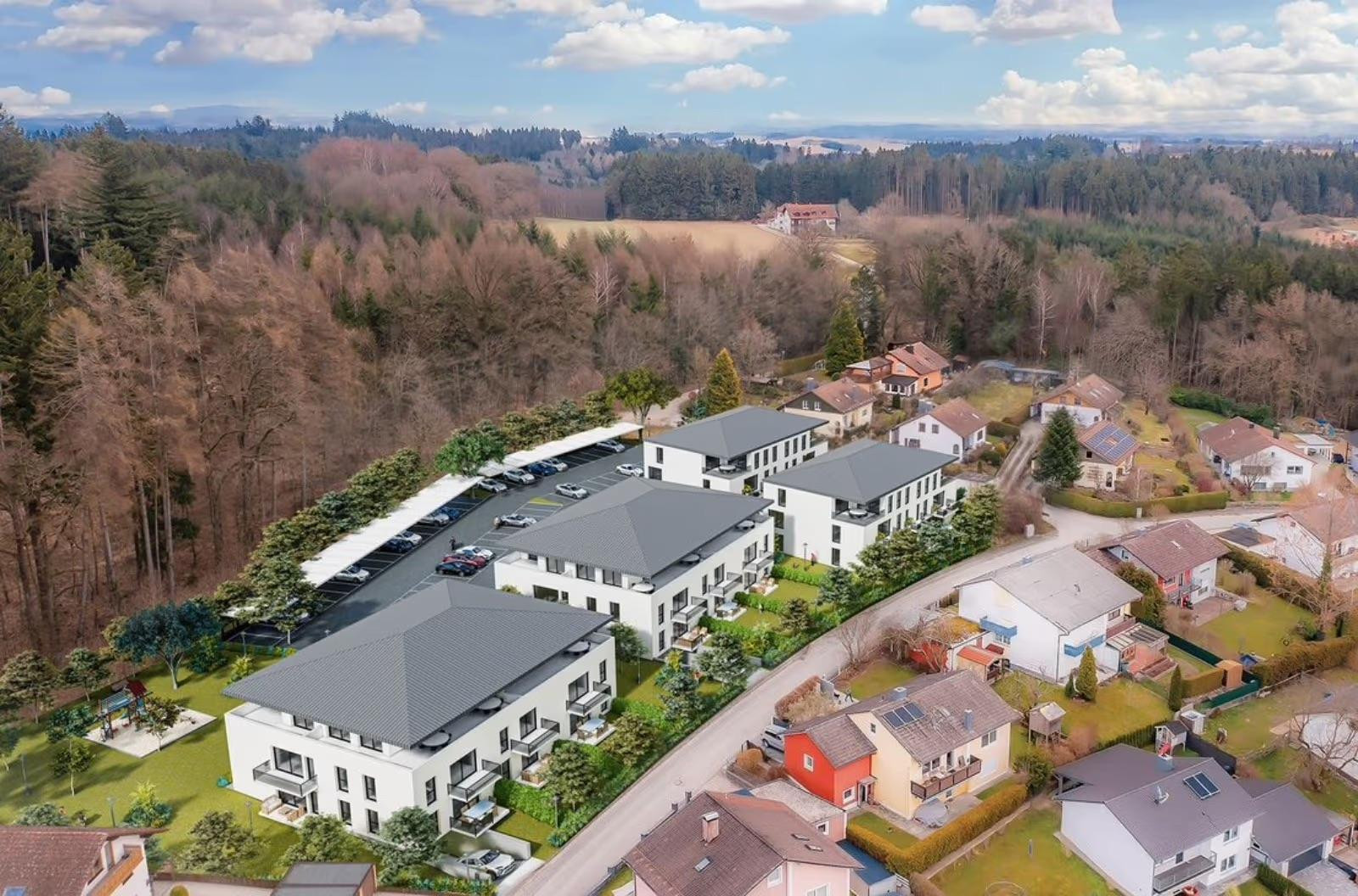Ideal für Paare 50+ - 2-Zi Wohnung m. Garten - KFW 40 NH – Am Steinkart 5b, 94086 Bad Griesbach im Rottal(Bad Griesbach i. Rottal) – Vorschaubild 10