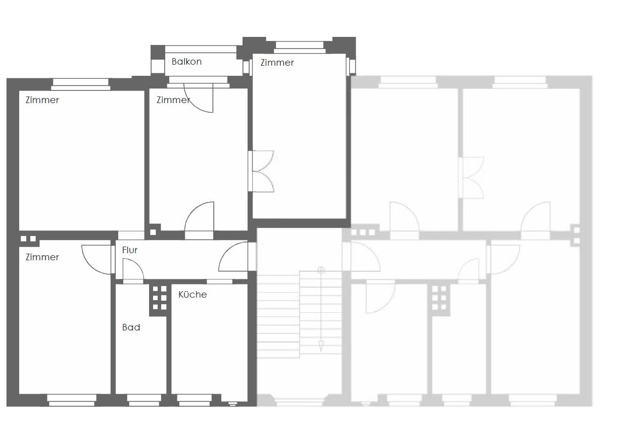 Hohe Rendite durch Schönheit - Mehrfamilienhaus in Stil der Neorenaissance - 8 Wohnungen – 39104 Magdeburg(Buckau) – Vorschaubild 26