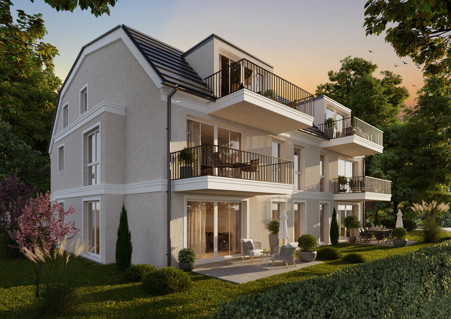 Elegant und modern, ihr Wohnglück mit eigenem Garten – Heuglinstr. 32, 81249 München(Lochhausen) – Vorschaubild 4