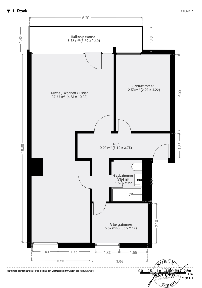 provisionsfrei: helle 3-Zimmer-Wohnung in ruhiger Lage und geringem Hausgeld – 40629 Düsseldorf(Hubbelrath) – Vorschaubild 18