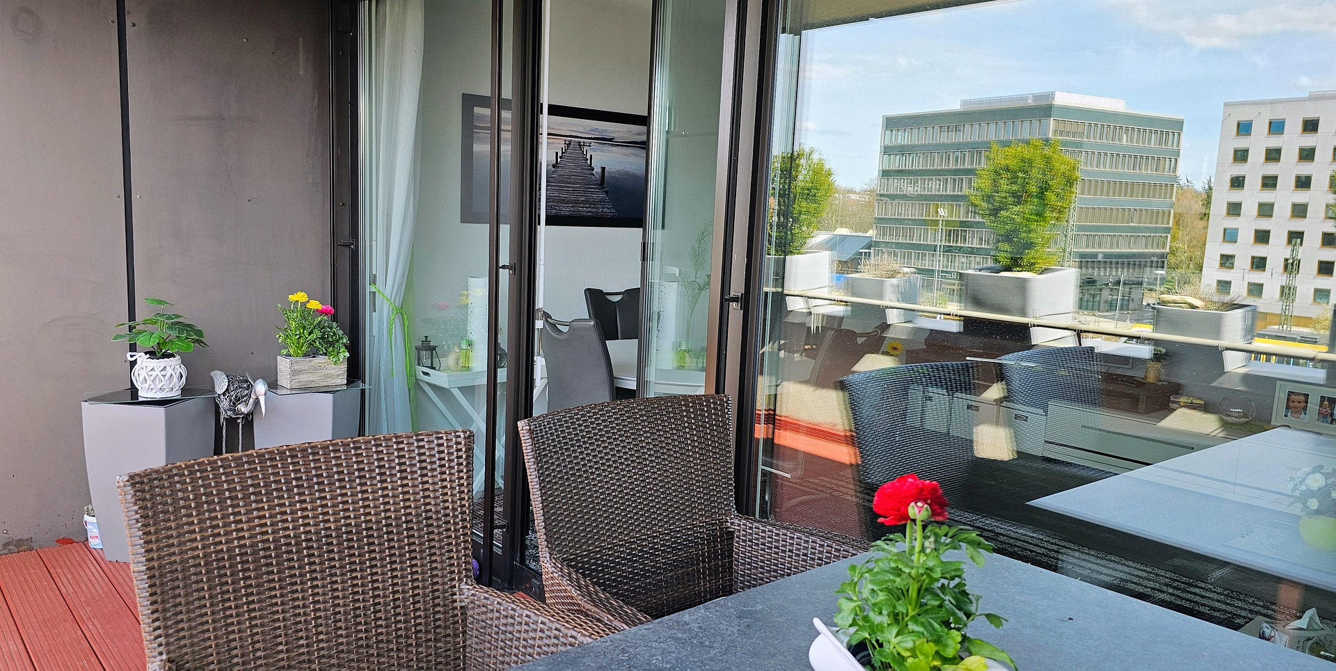 Zentrumsnahe, hochwertige, helle und ruhige 2 Zimmer Penthouse - Wohnung mit Aufzug – Reutlingen – Vorschaubild 9